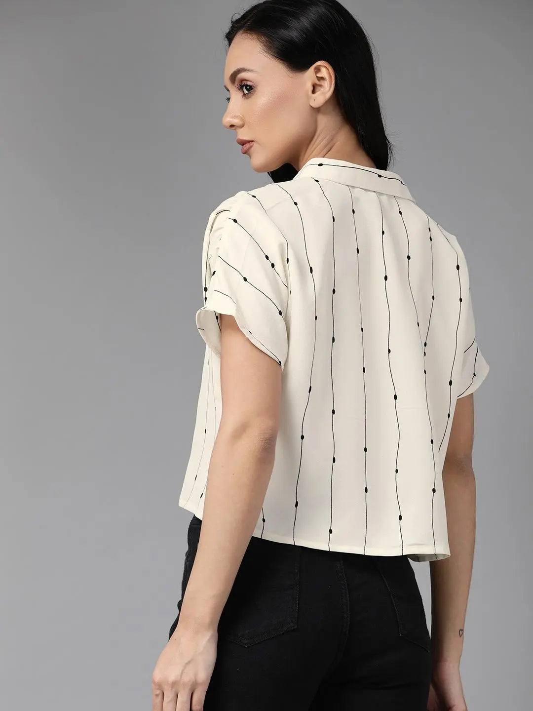 Printed Half Sleeve Printed Shirt ForWomen