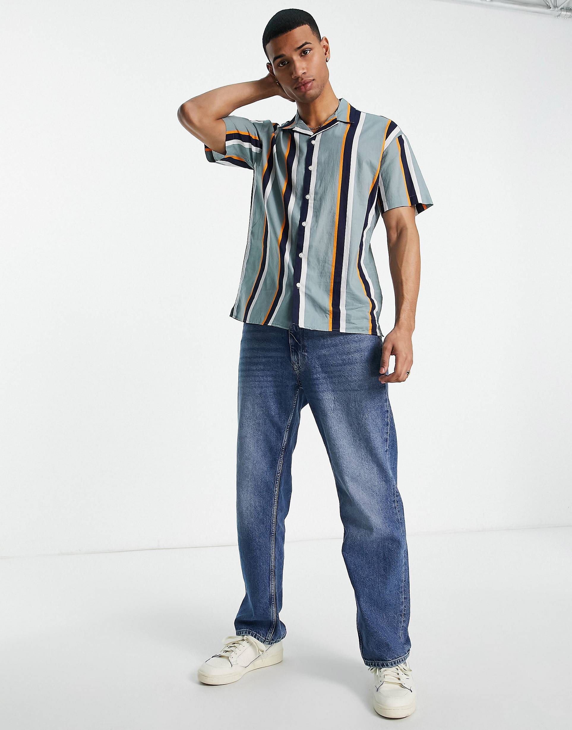 MONO STRIPE SHIRT - MEN