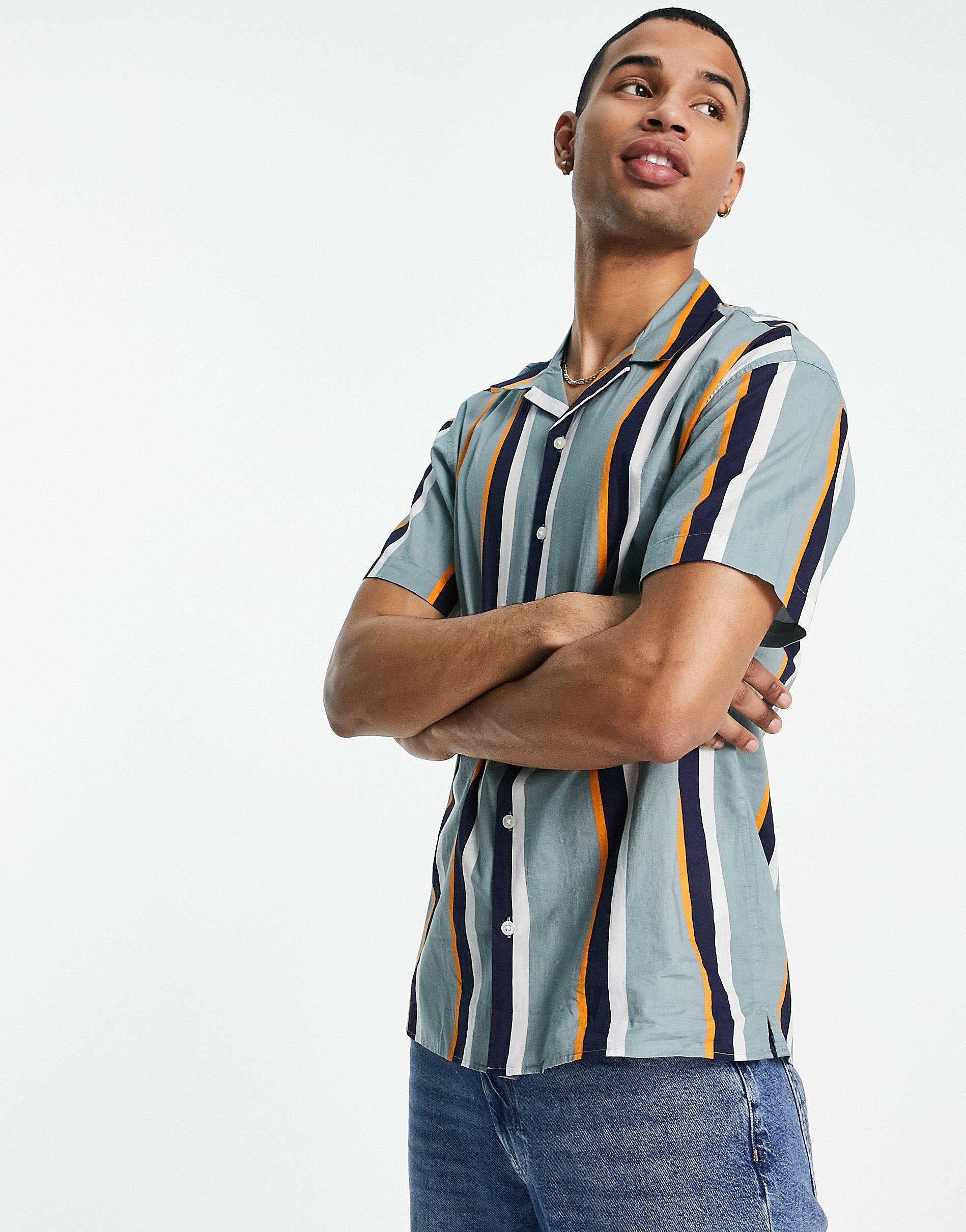 MONO STRIPE SHIRT - MEN