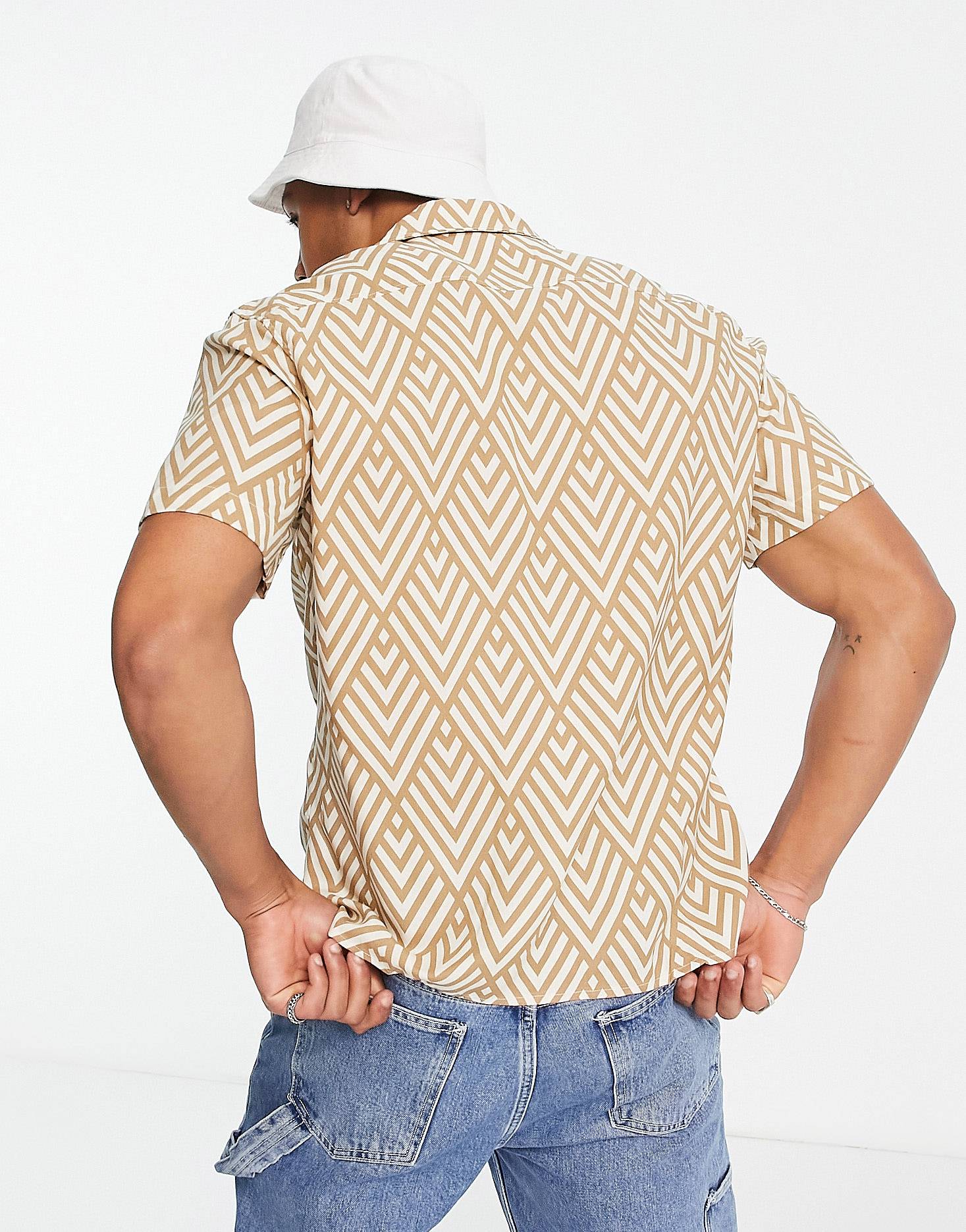 TRIBLE PRINTED SHIRT - MEN