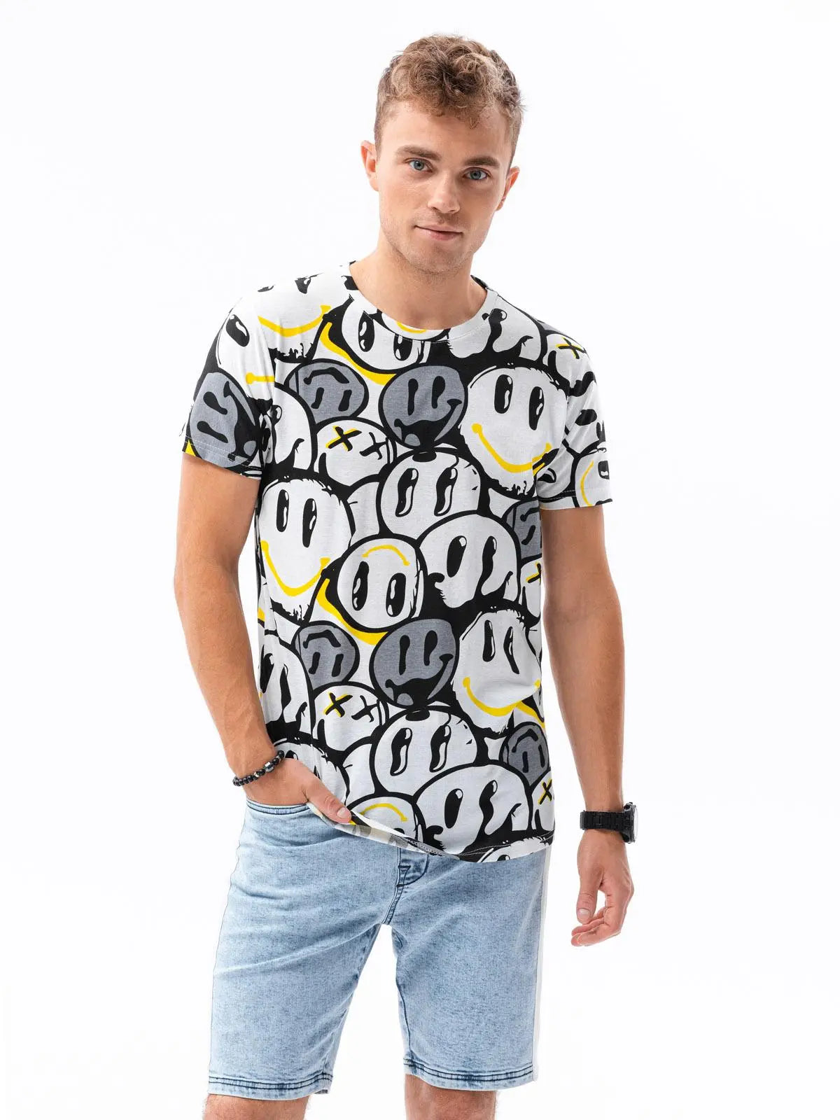 Smiley World T-shirt For Men