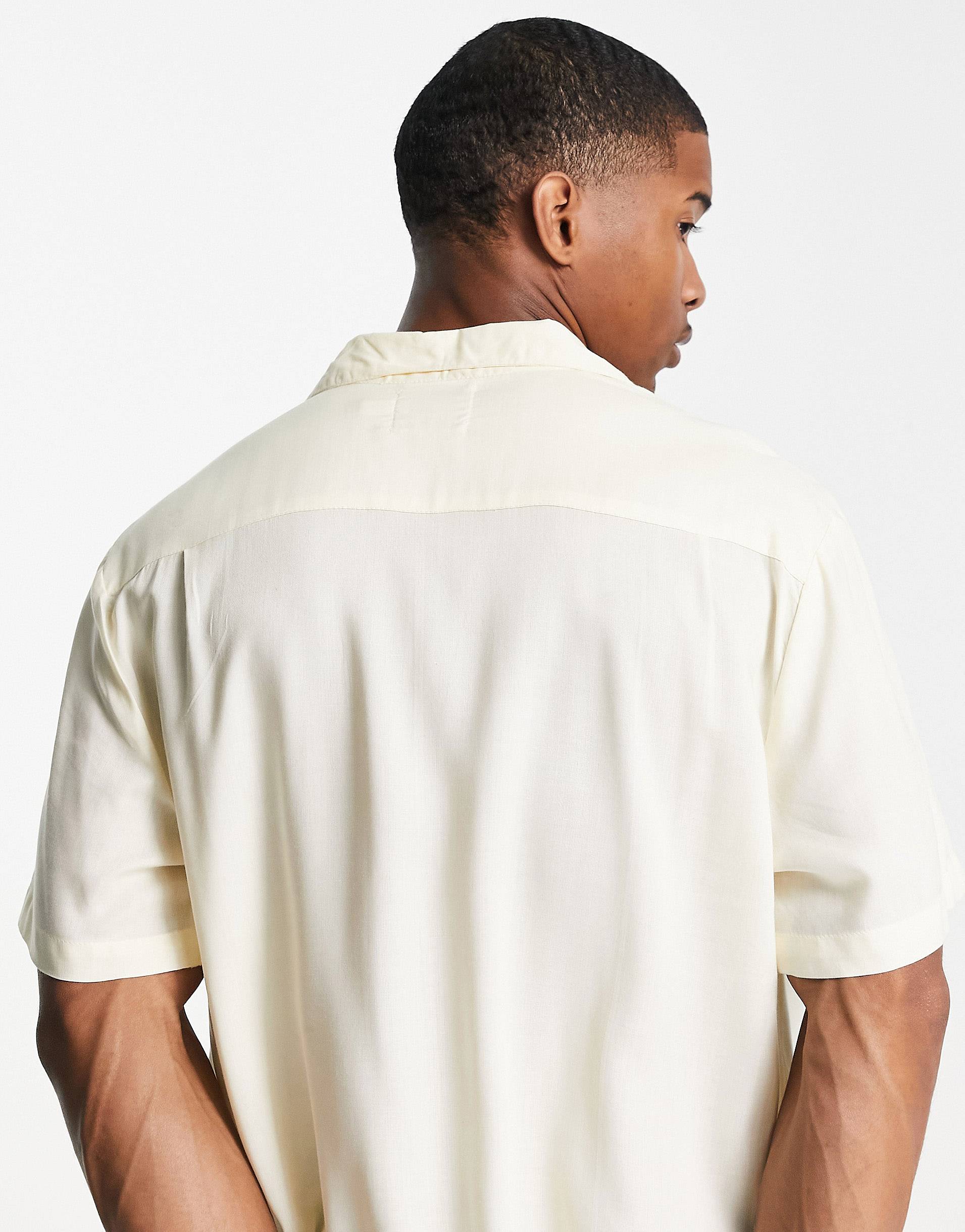 OFF-WHITE PLAIN SHIRT - MEN