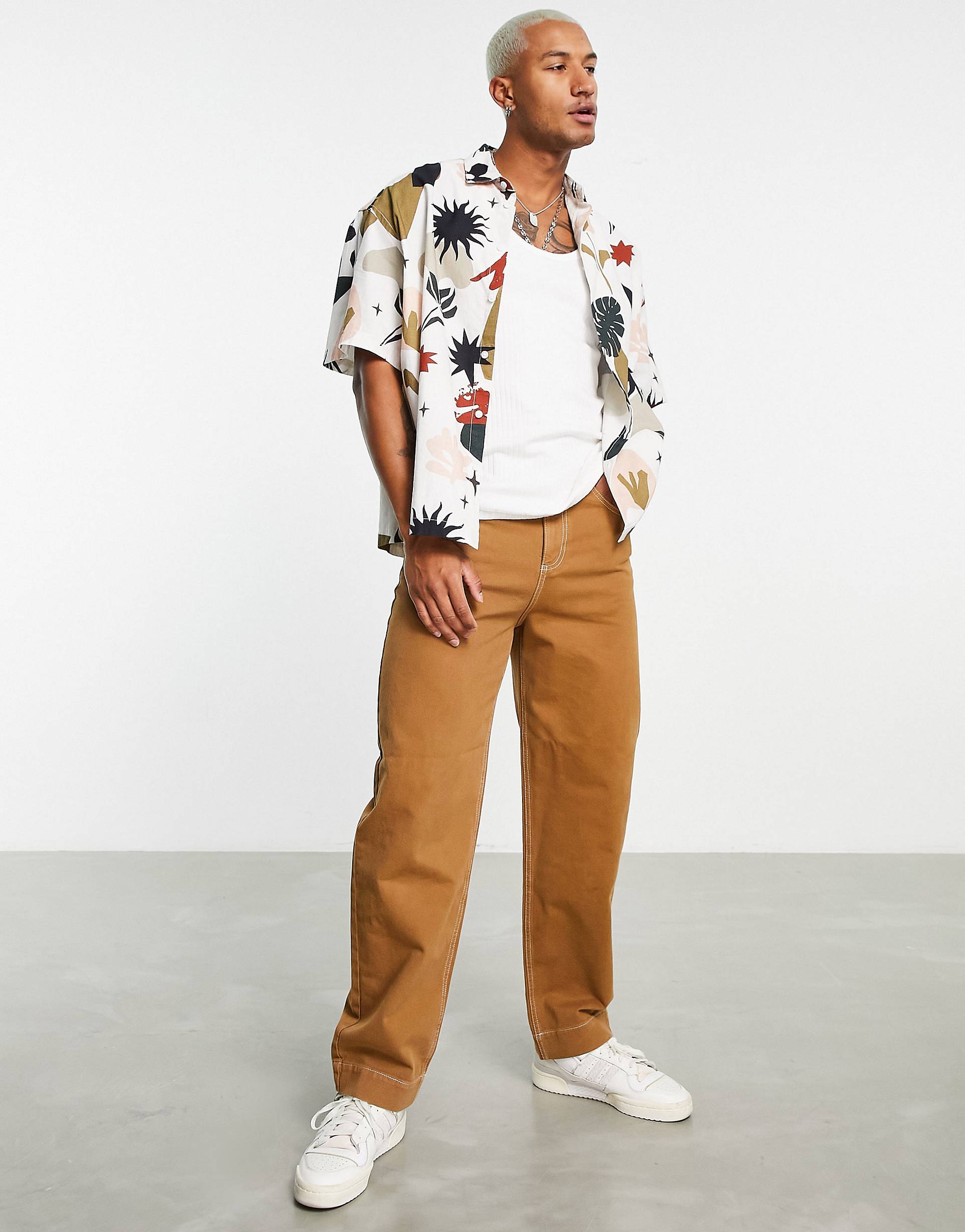 UNIQUE VECTOR PRINTED SHIRT - MEN