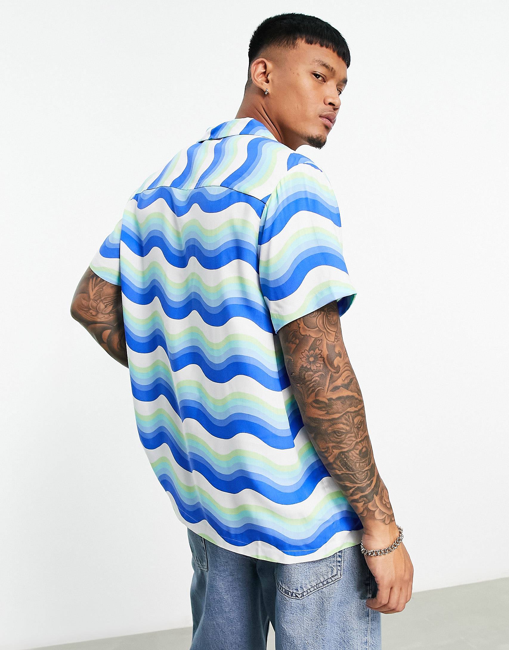 Cool wave Shirt For Men