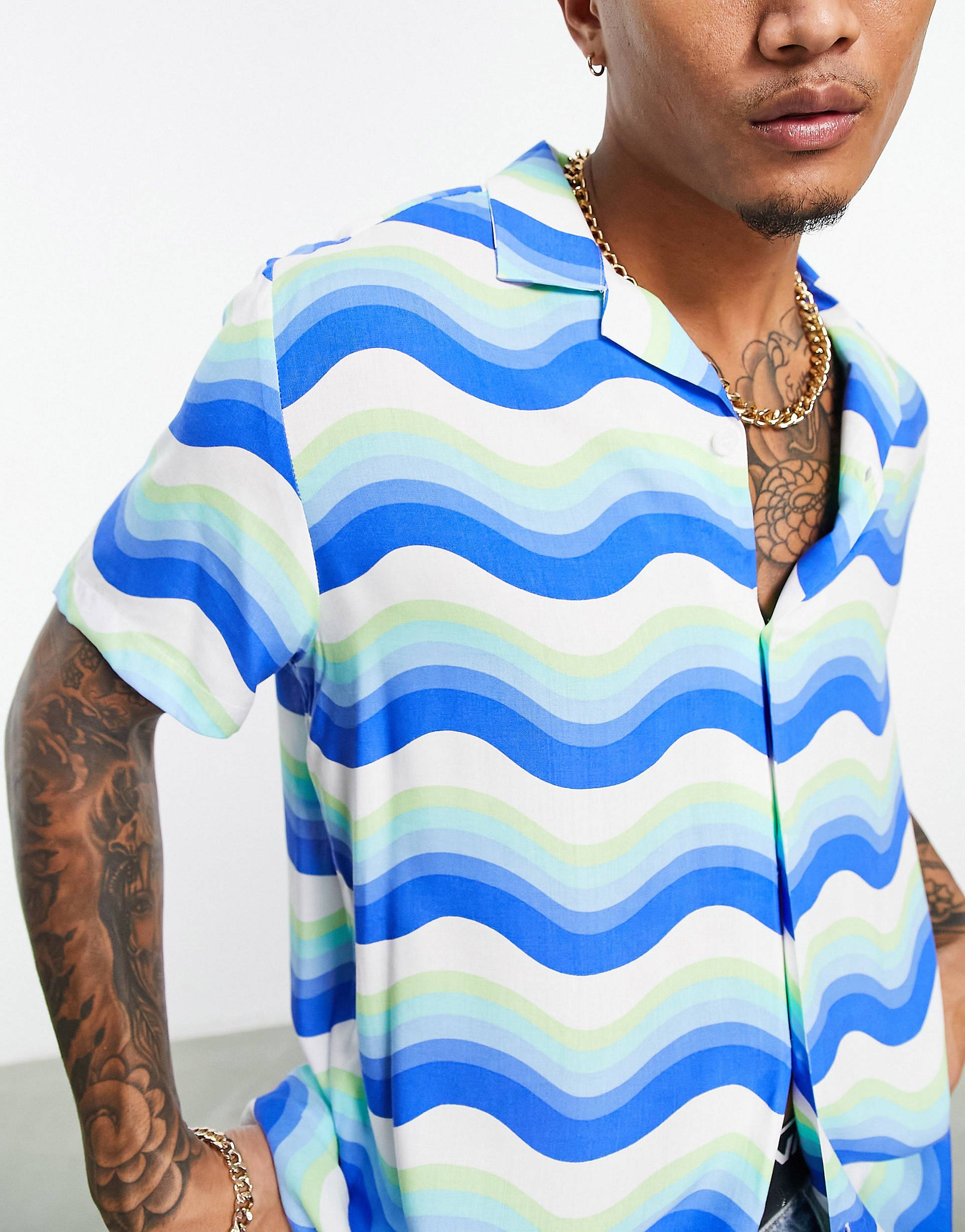 Cool wave Shirt For Men