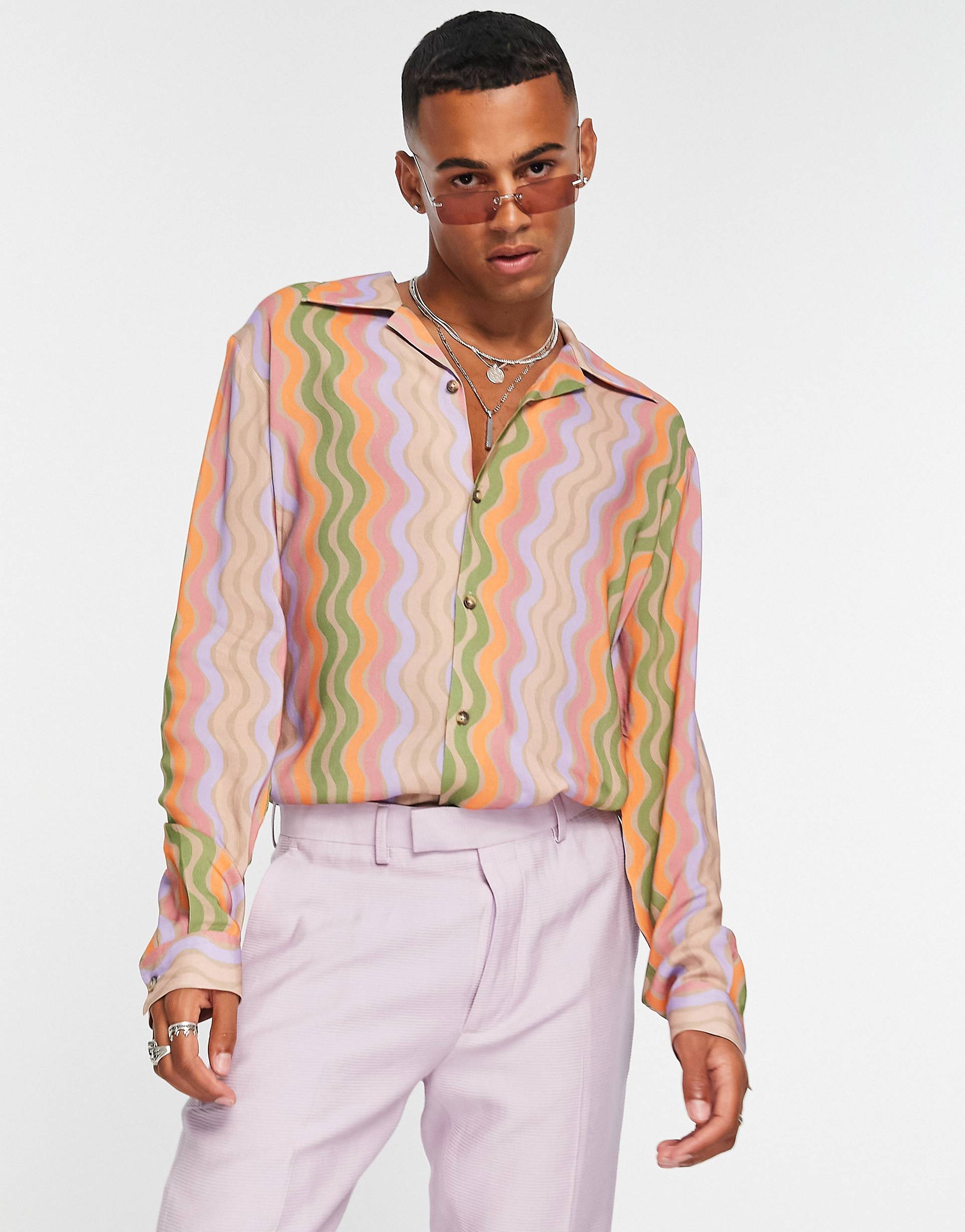 RETRO STRIPE SHIRT - MEN